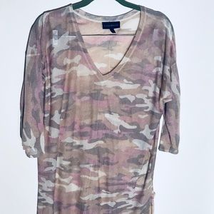 Light pink camo sweater